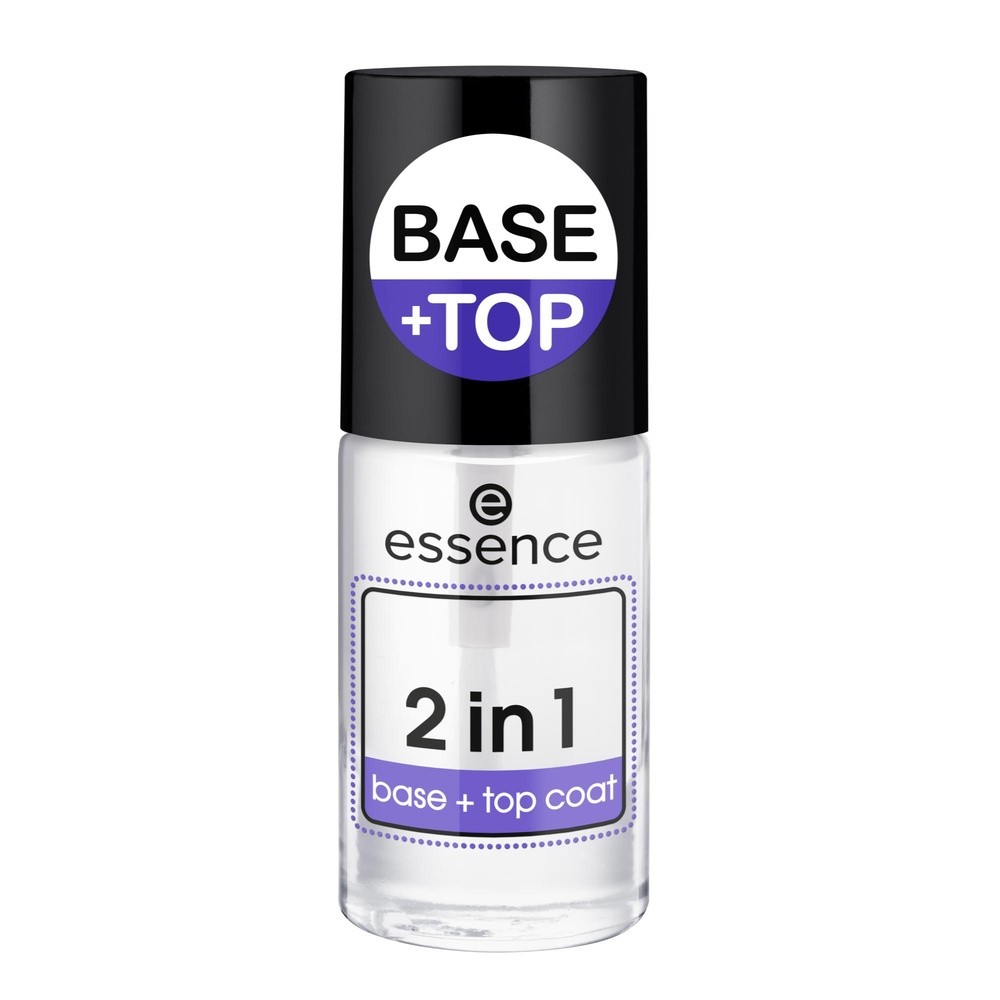 essence 2in 1 base & top coat Top Coats