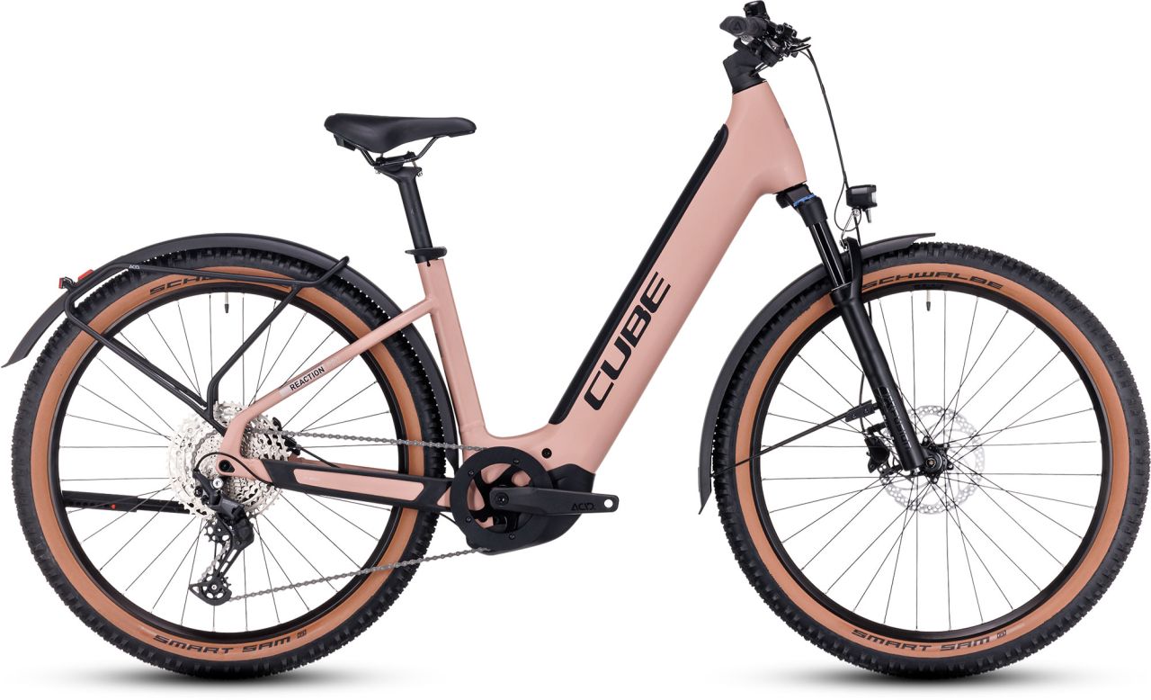 Cube Reaction Hybrid Pro 500 Allroad Easy Entry blushrose´n´silver kaufen | Bike-Discount