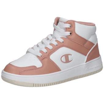 Champion Rebound 2.0 Mid Sneaker in pink
