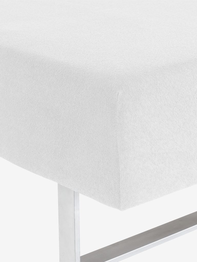TINDRA basic terry sheet TINDRA 90x200x30cm white