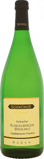 2022 Durbacher Klingelberger Riesling trocken 1,0 L - Weinhaus Schwörer