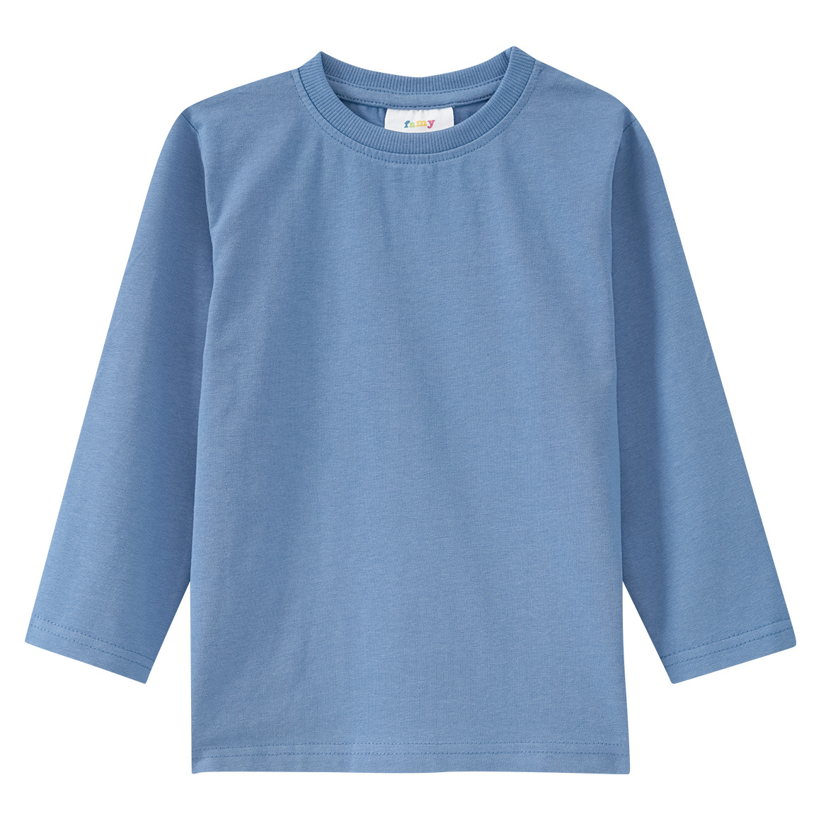 2 Jungen Langarmshirts im Basic-Look
