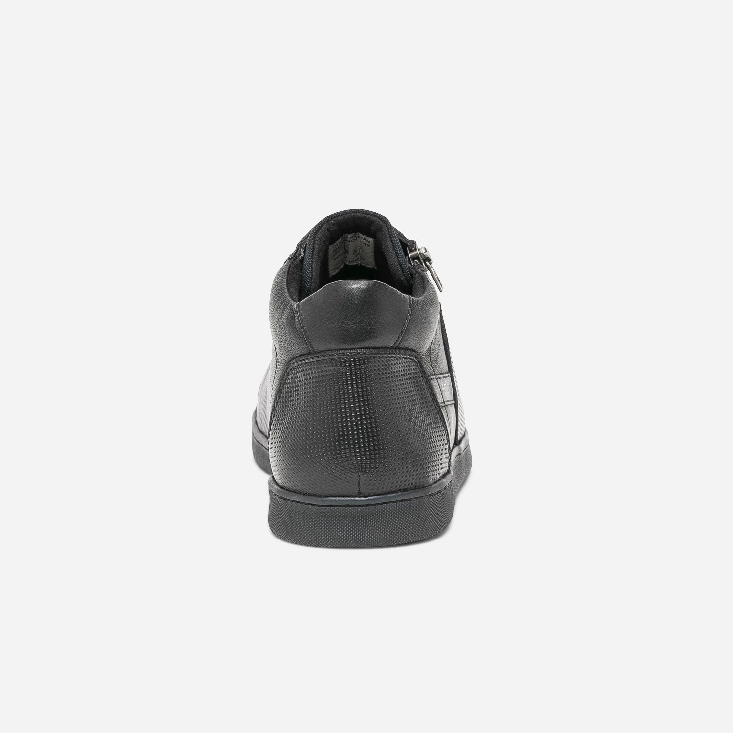 Basket REDSKINS noire en cuir