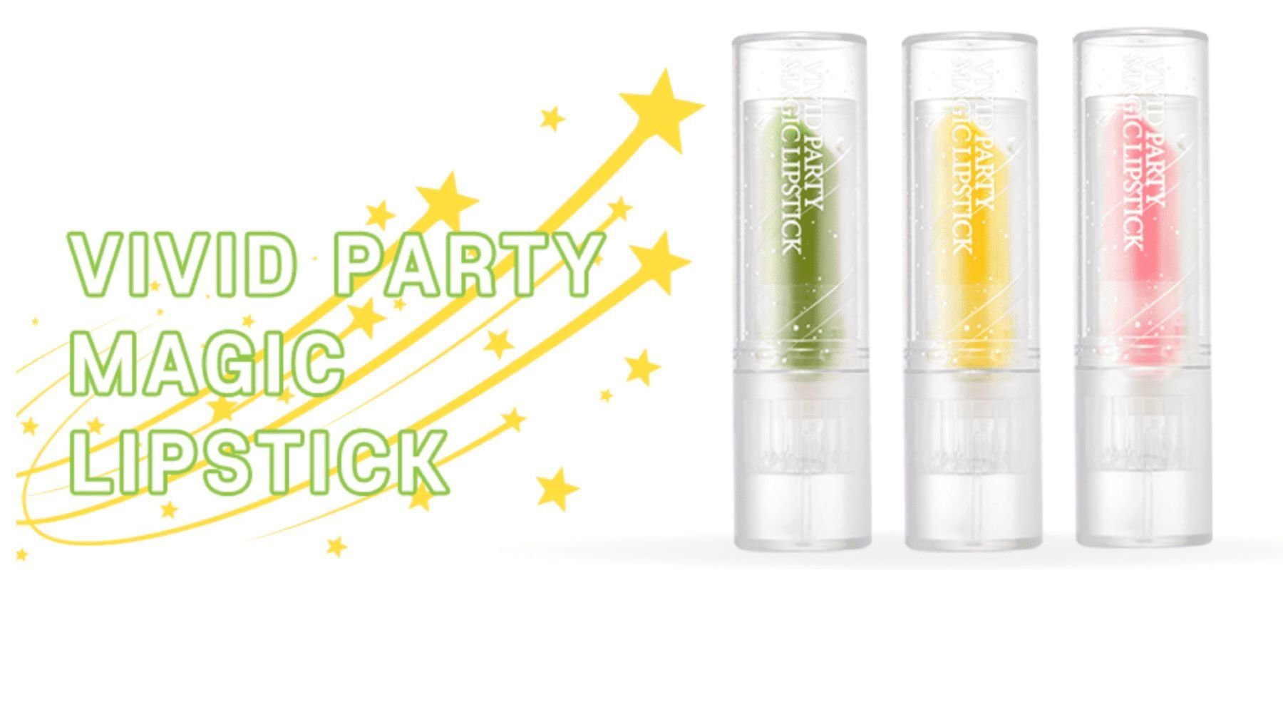 ElishaCoy Lippenstift ElishaCoy Vivid Party Magic Lipstick – Very Strawberry, 1-tlg.