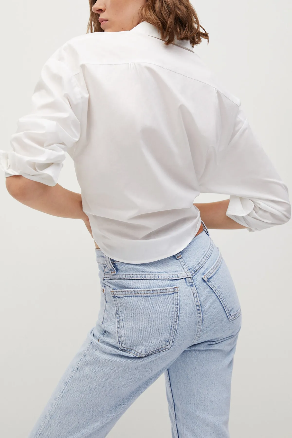 MANGO  Blaue Damenjeans 17010571