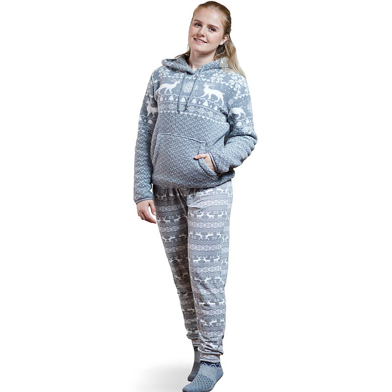 Time 2 Change Hettegenser str S/M-L/XL grå vinter