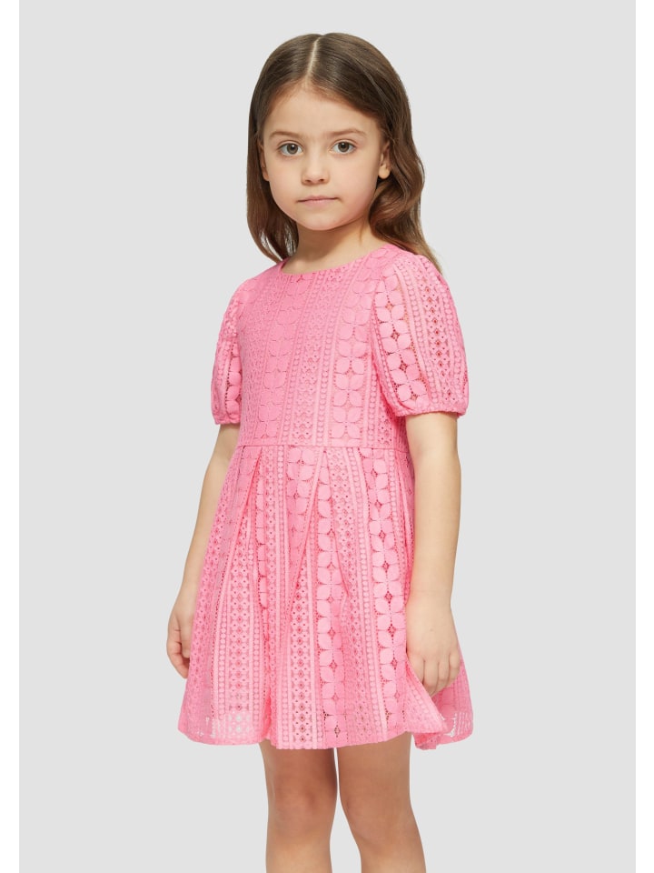 s.Oliver Kleid kurz in Pink günstig kaufen