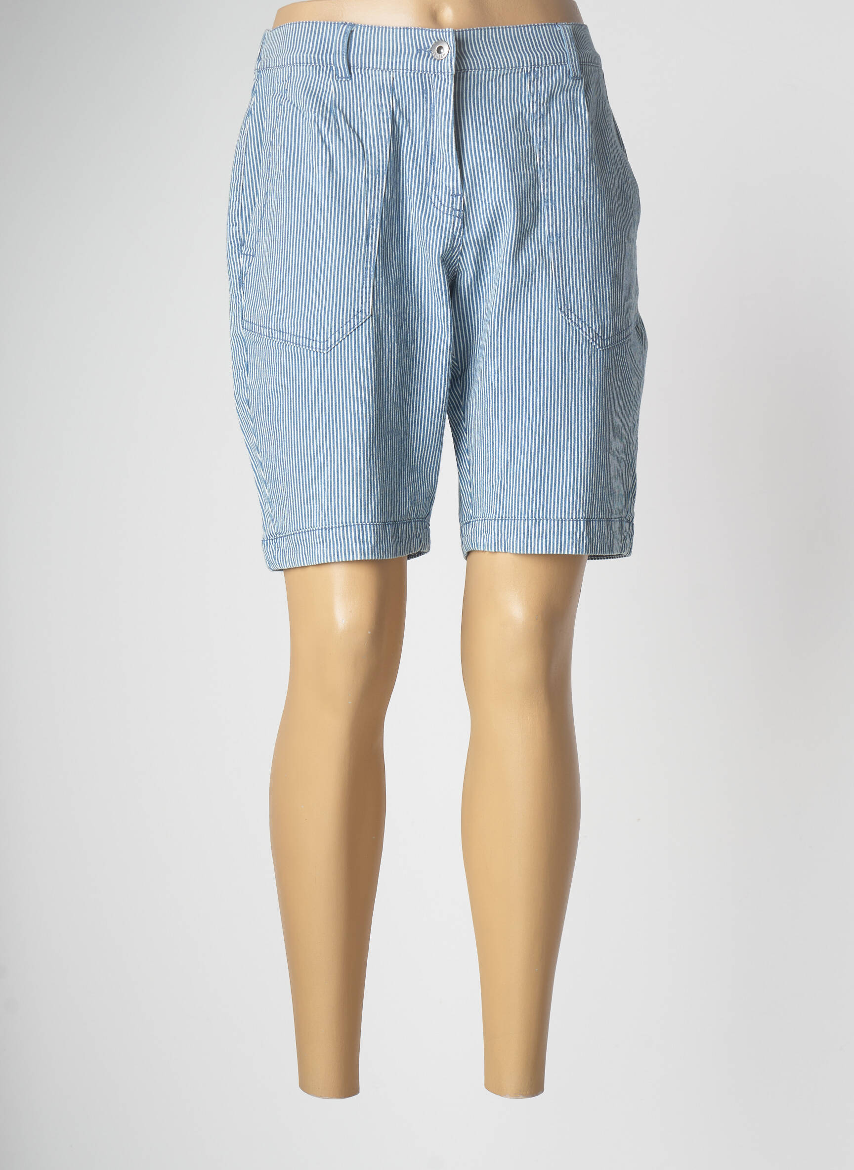 Jensen Bermudas Femme couleur bleu