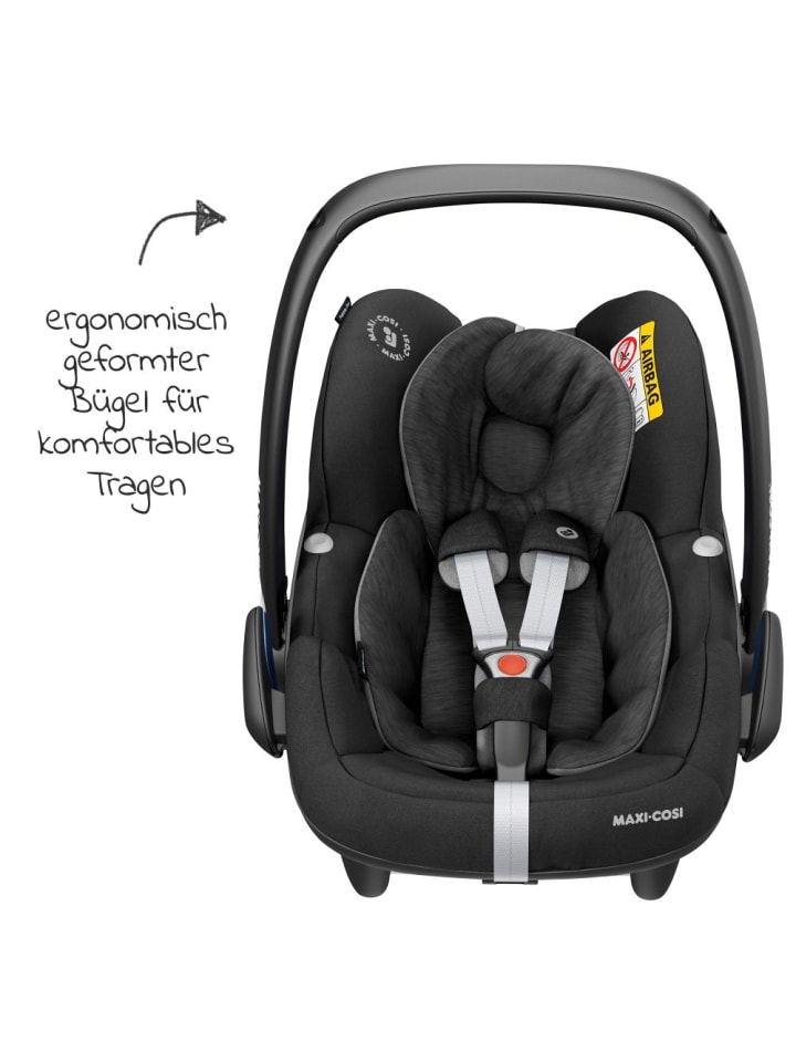 Maxi-Cosi 3in1 Babyschale & Reboarder-Set ab Geburt in schwarz günstig kaufen onesize