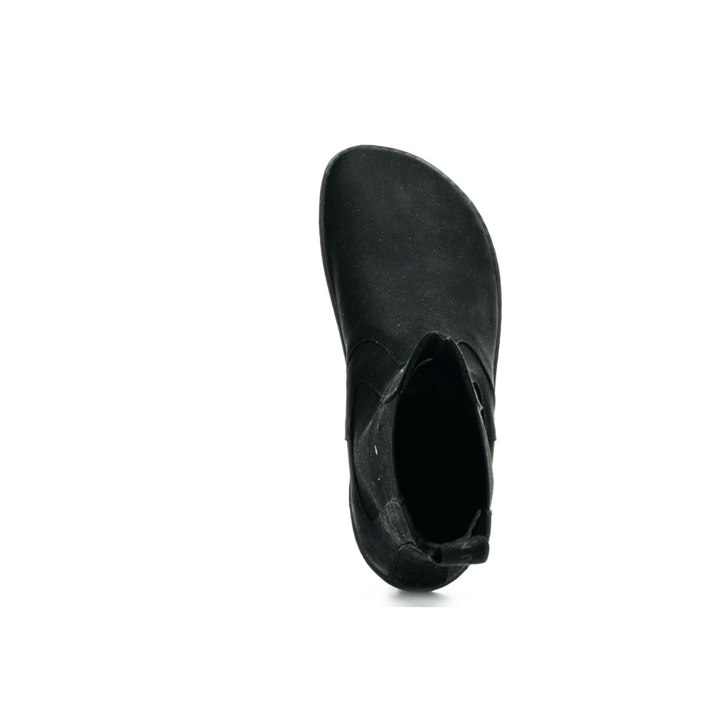 Groundies Camden Black Barefoot  höhere Chelsea Winterbarfußschuhe