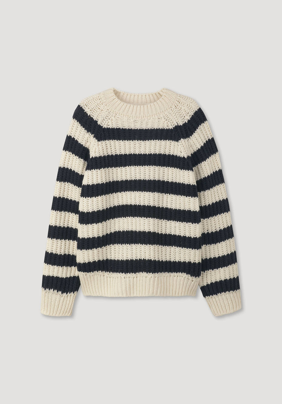 Pullover aus Bio-Baumwolle und Bio-Schurwolle