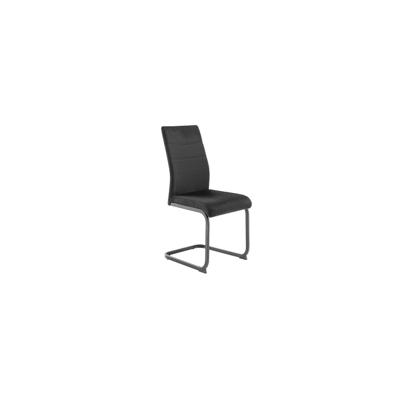 MCA furniture Freischwinger 4er Set Schwingstuhl Ticino