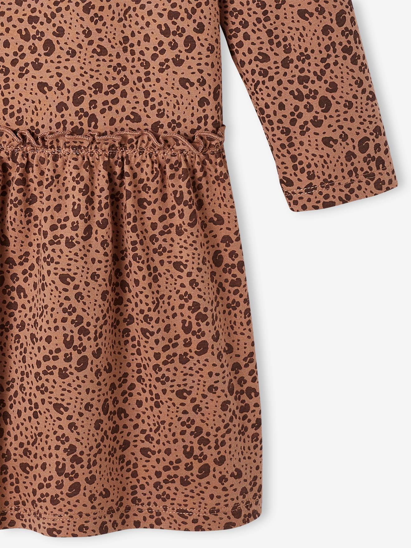 Vertbaudet Mädchen Kleid BASIC - nachtblau bedruckt