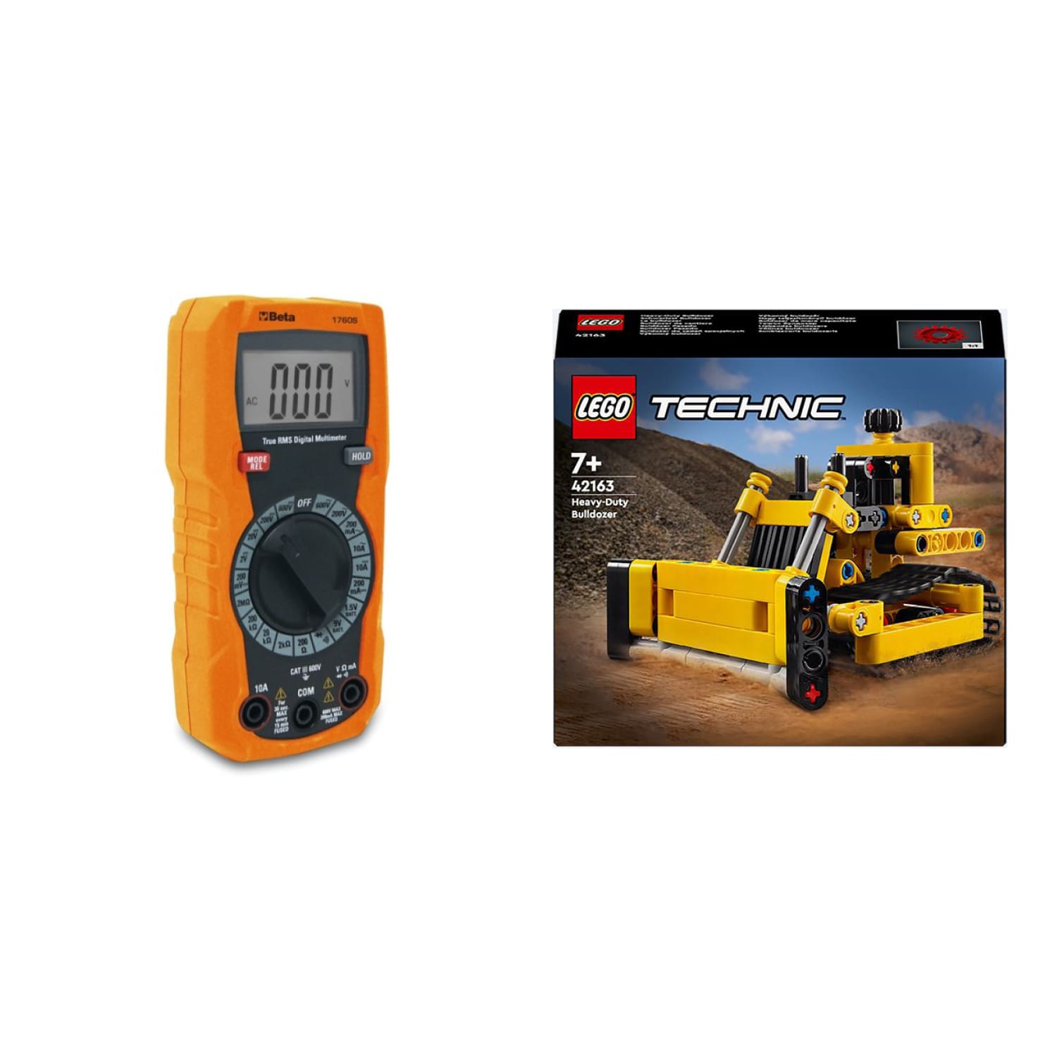 Beta ZNLDEC017 1760S Kompakt digitalt multimeter inkl. GRATIS LEGO
