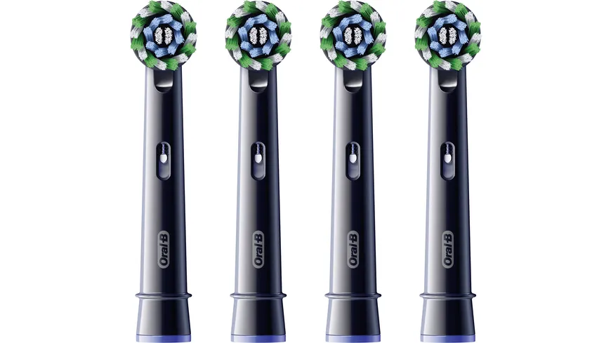 Oral-B PRO CROSSACTION Aufsteckbürsten Schwarz 4 Stück AM