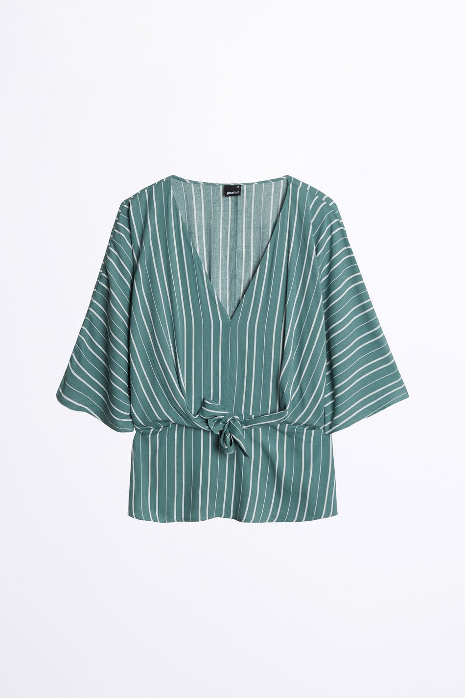 Carla tie front top