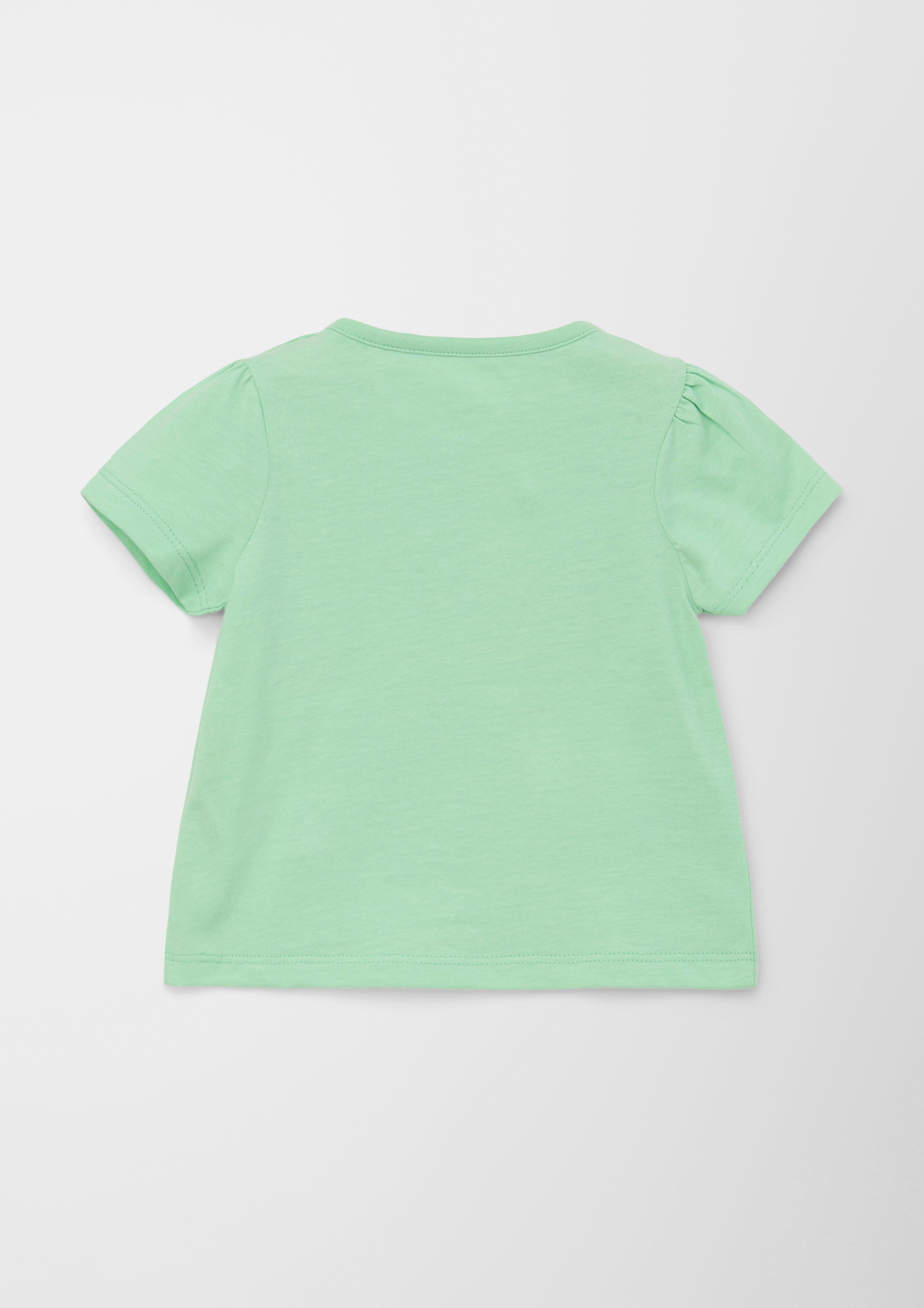 Baumwollshirt mit Artwork   2130615-7300