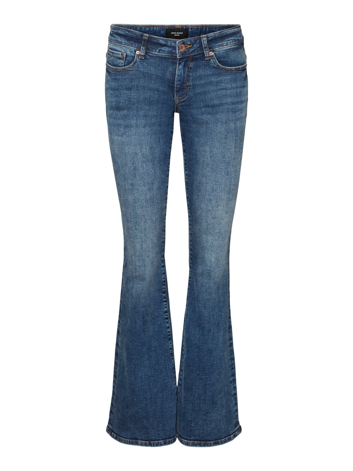 VMSIGI Niedrige Taille Ausgestellt Jeans