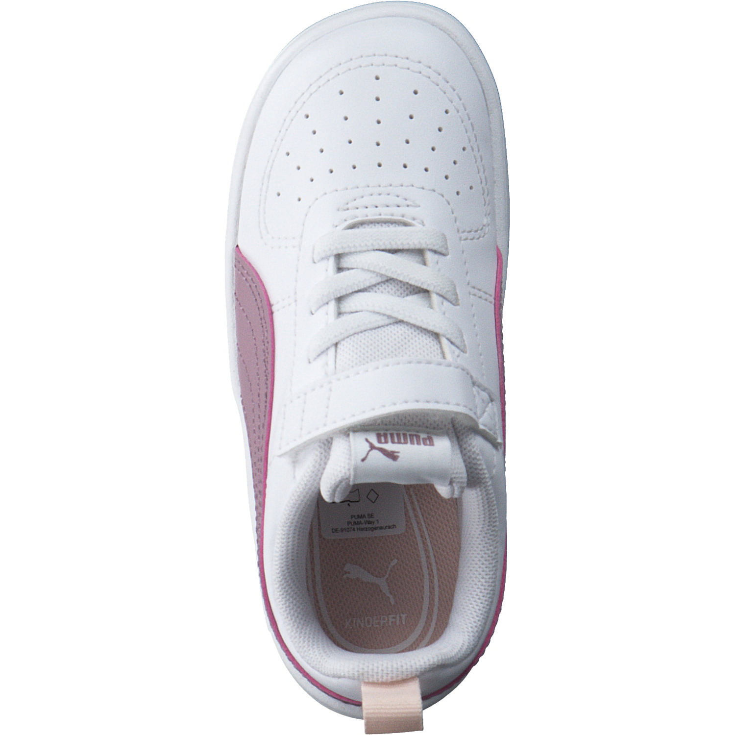 Puma Rickie AC Inf 384314, Halbschuhe (Kinder), Kinder, Weiß