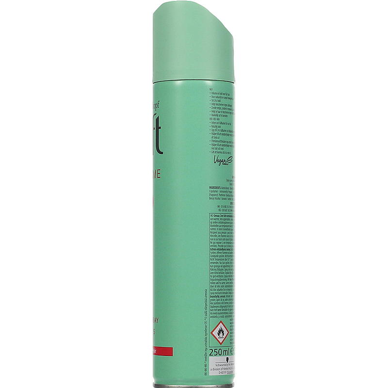Schwarzkopf Hårspray 250 ml Volume Schwazkopf Taft