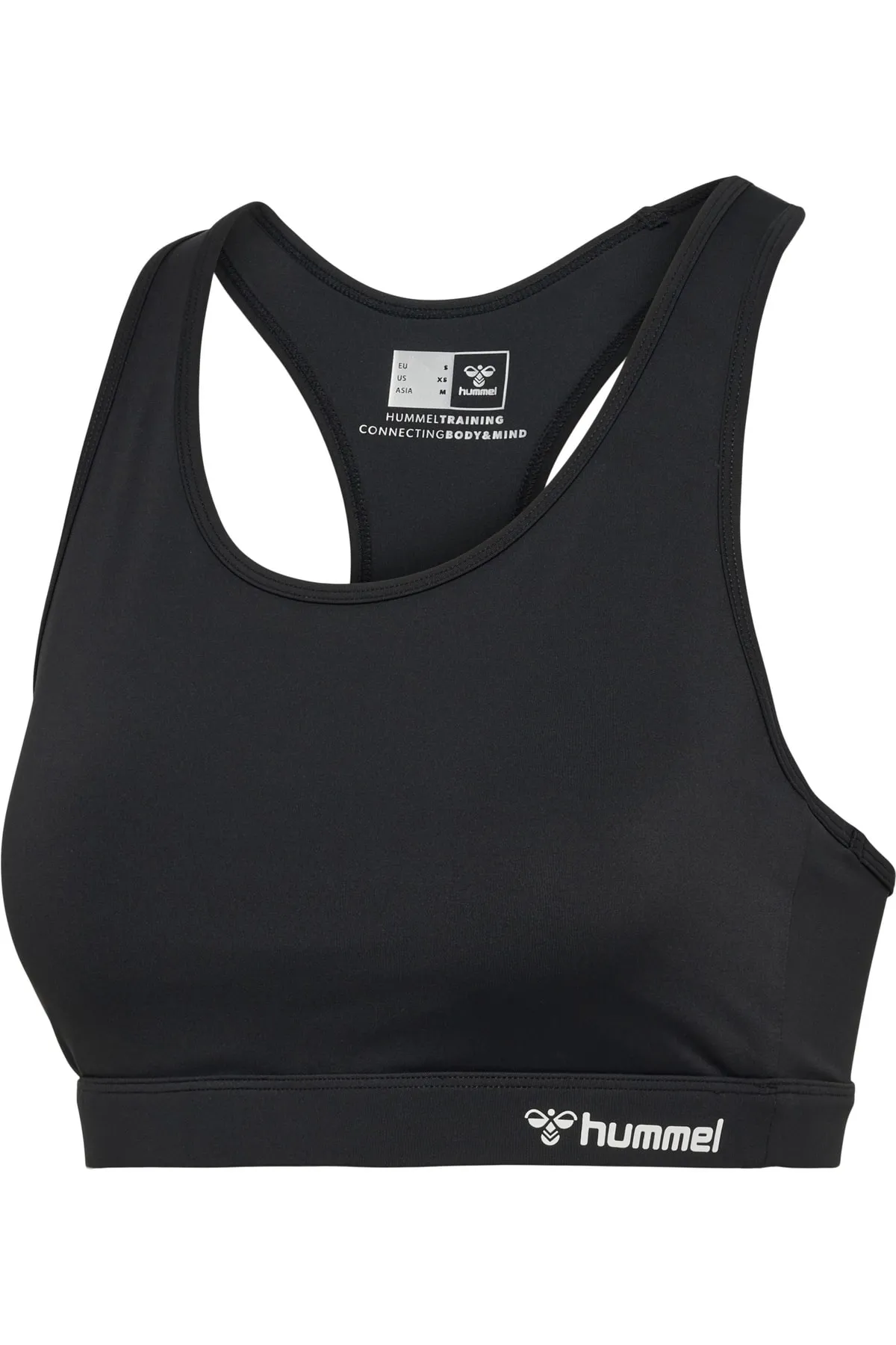 hummel  Sport-BH - Schwarz - Lizenzartikel
