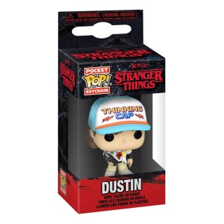 Stranger Things POP! Vinyl Schlüsselanhänger 4 cm Dustin