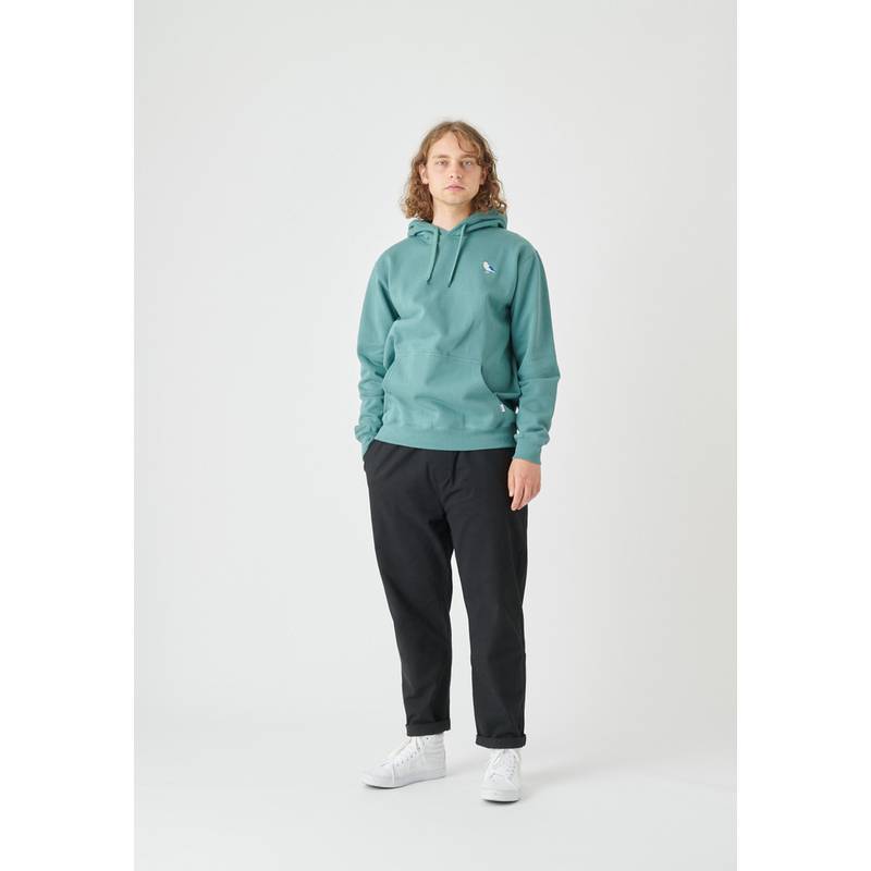 Cleptomanicx Hooded Embro Gull 2 Kapuzenshirt Herren