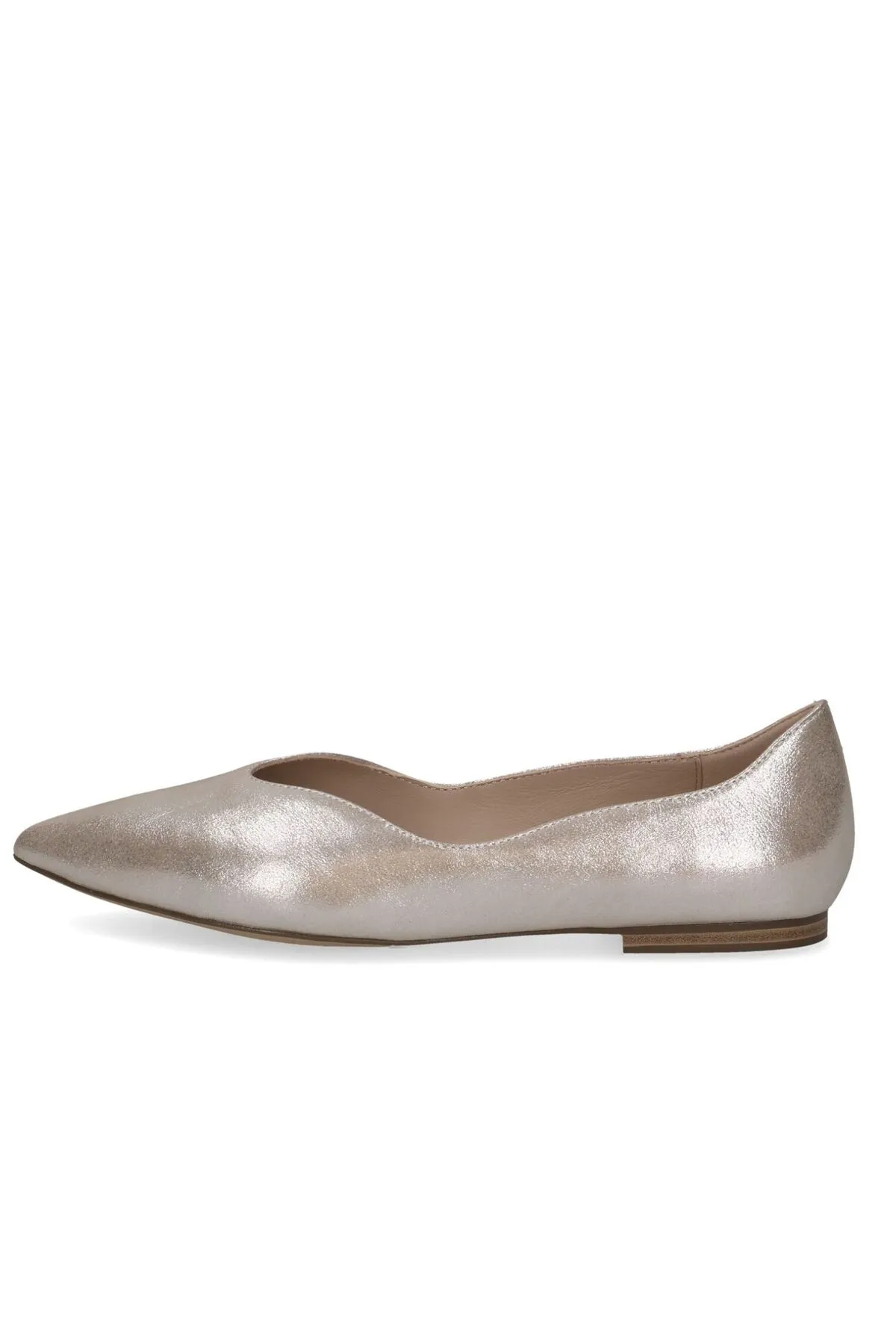 Caprice  Ballerina - Braun - Blockabsatz