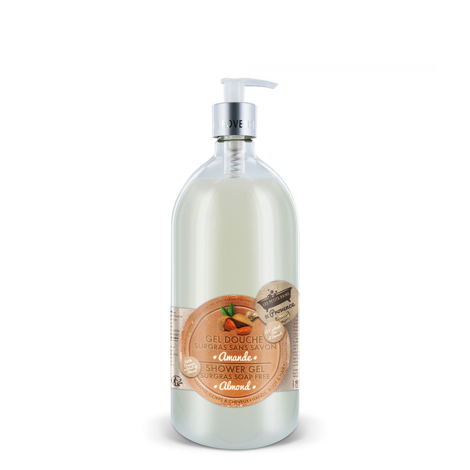 Les Petits Bains de Provence Gel Douche Surgras Sans Savon Parfum Amande