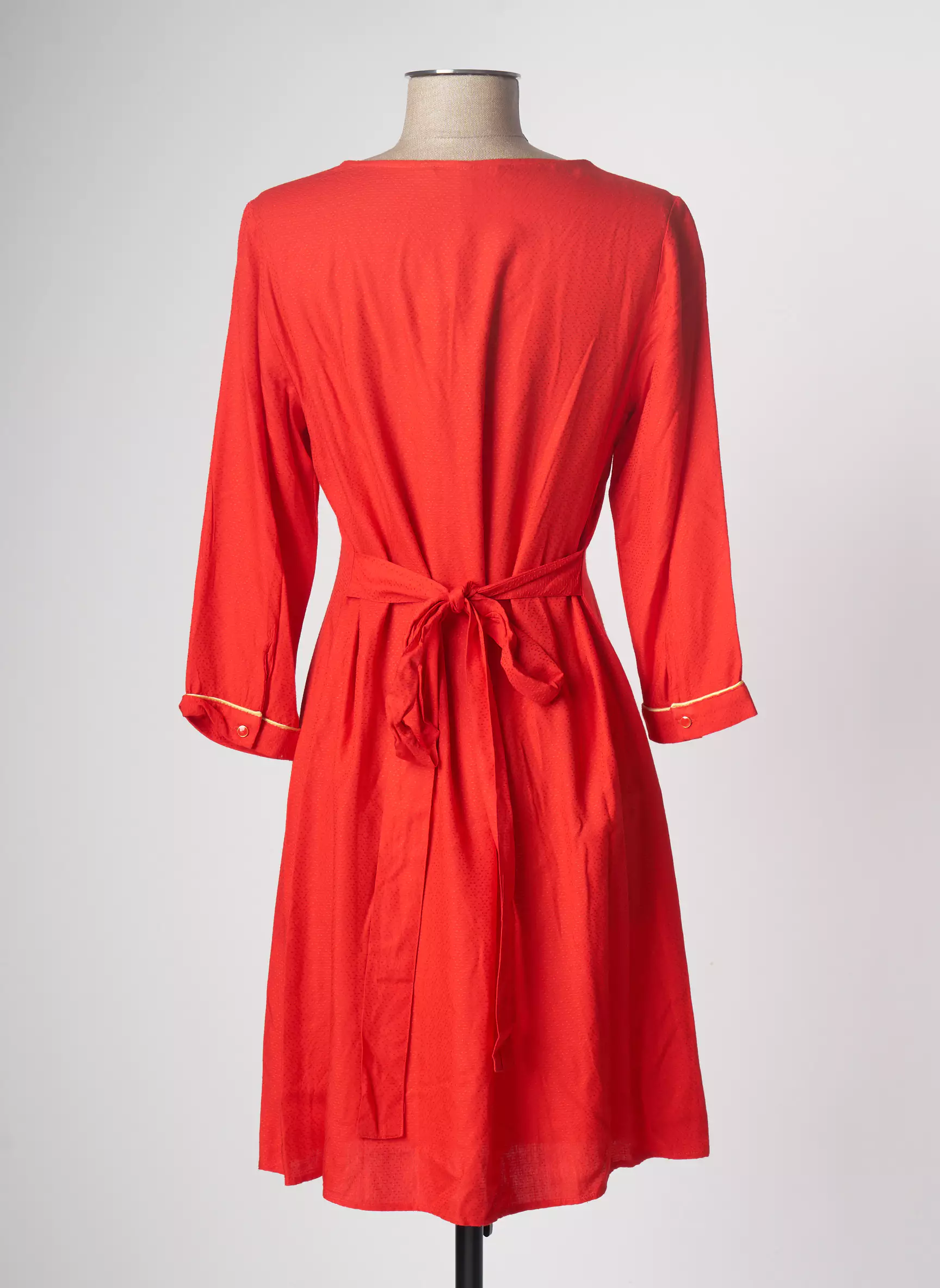 Vero Moda Robes Mi Longues Femme couleur rouge