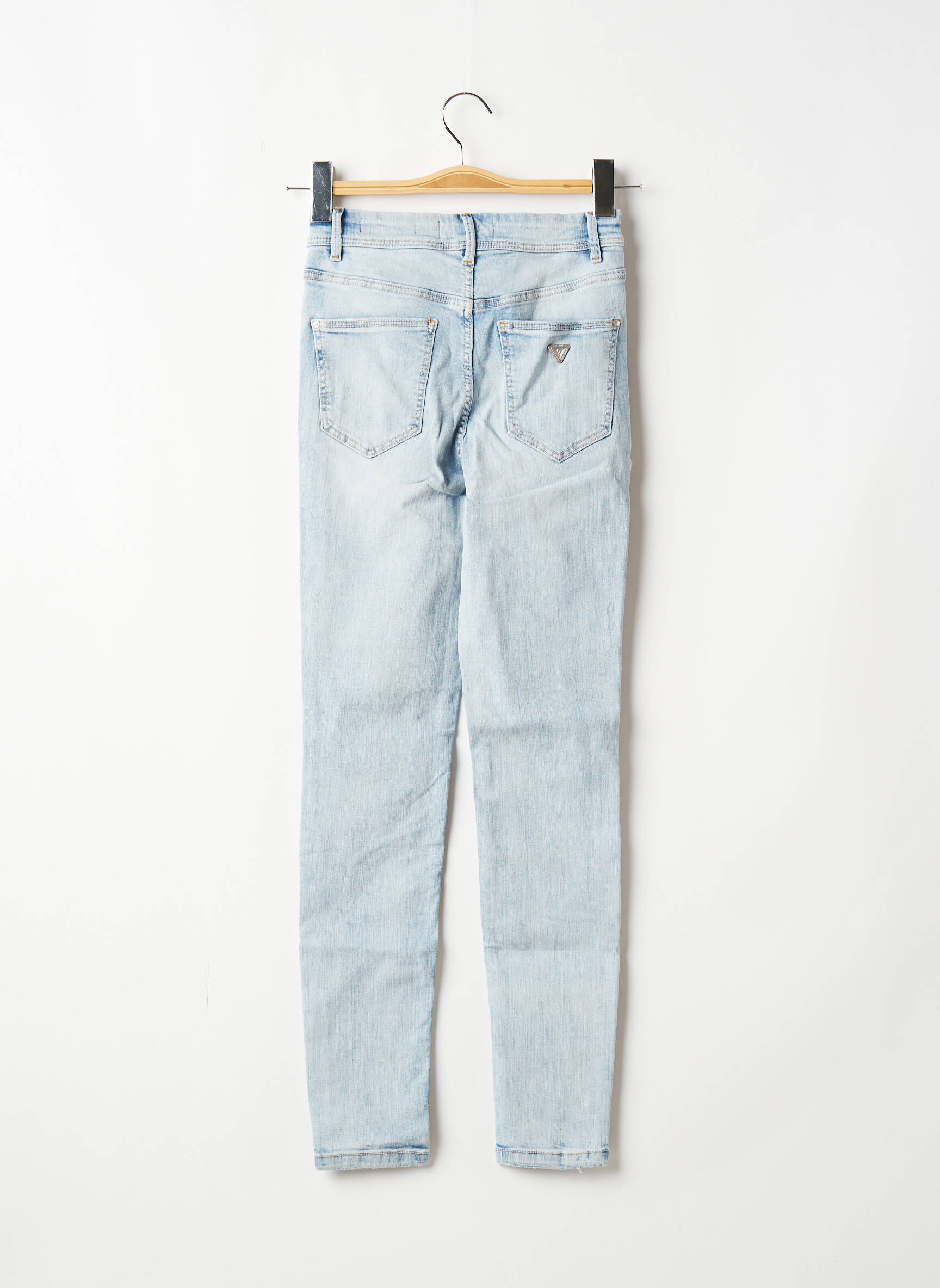 Guess Jeans Skinny Femme couleur bleu