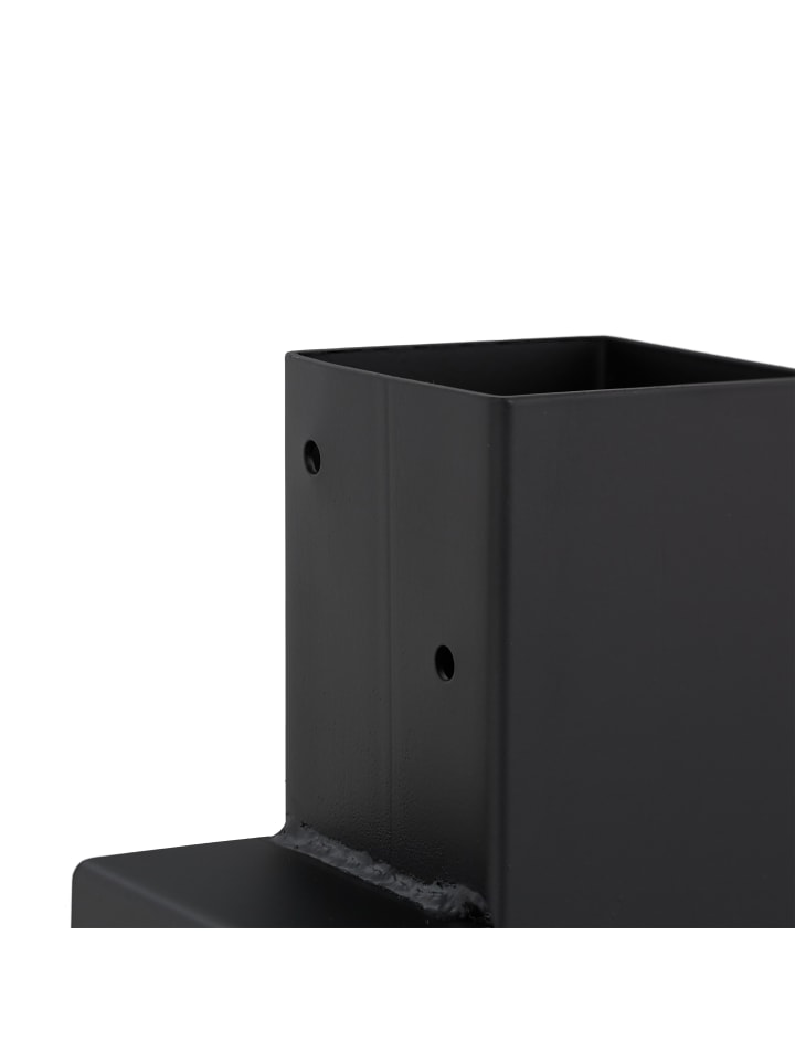 relaxdays 2x Holzstapelhilfe in Schwarz günstig kaufen onesize