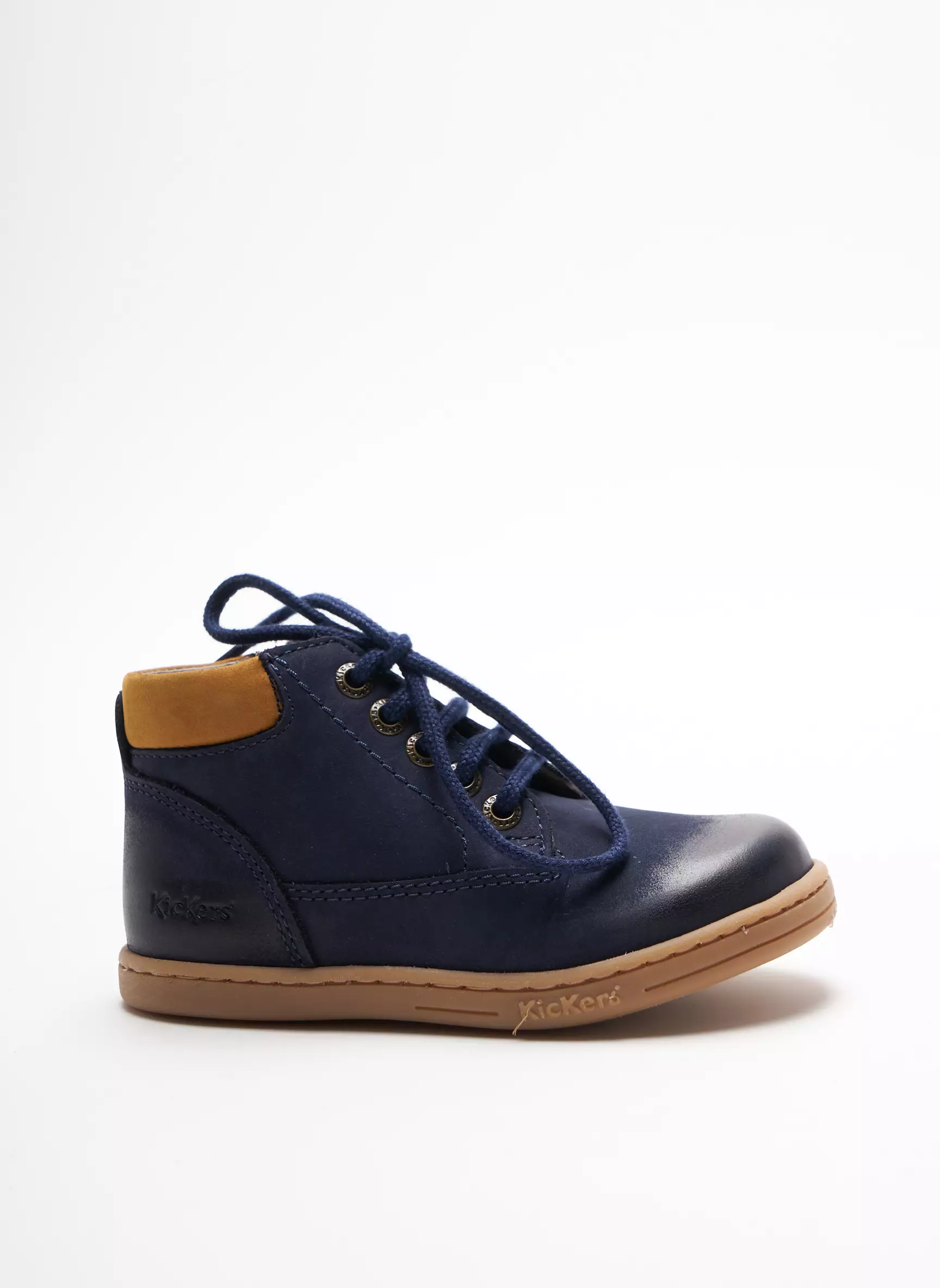 Kickers Bottines Garcon couleur bleu