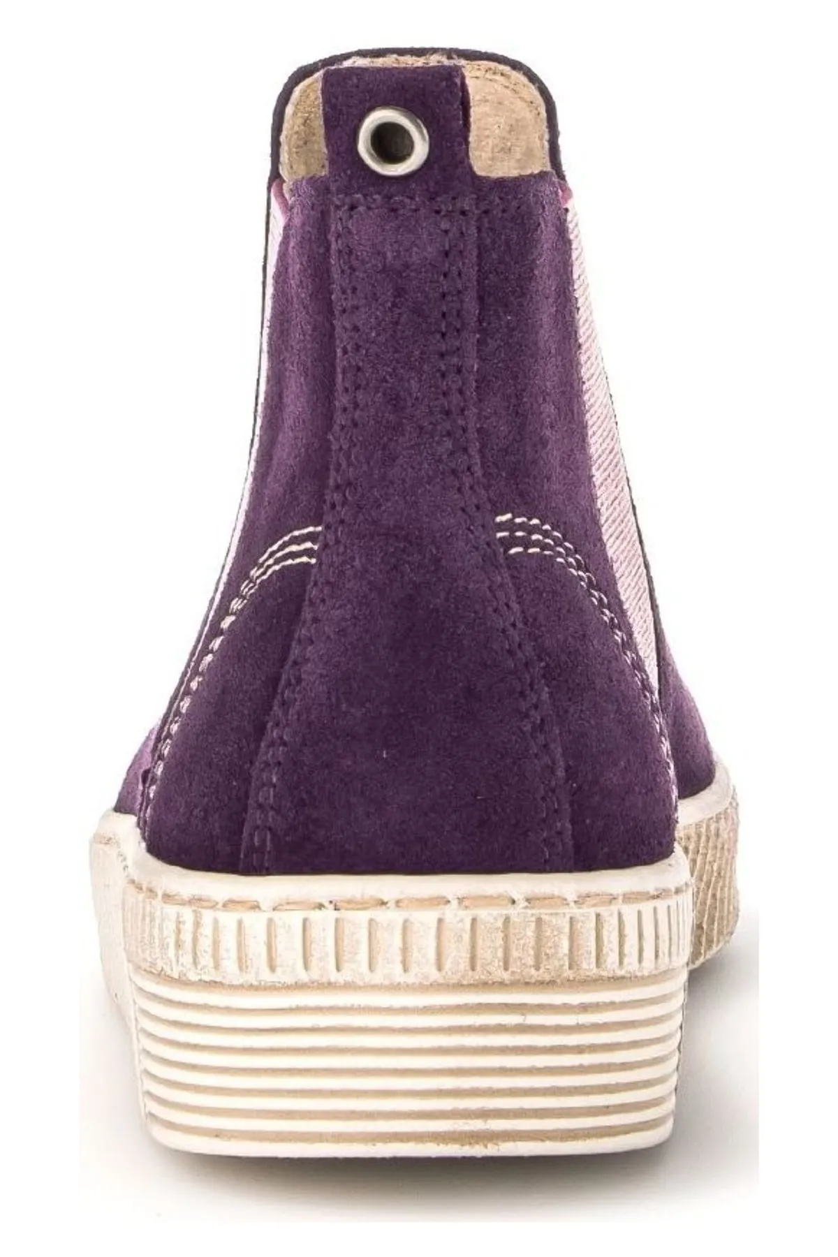 GABOR  Stiefelette - Lila - Flacher Absatz