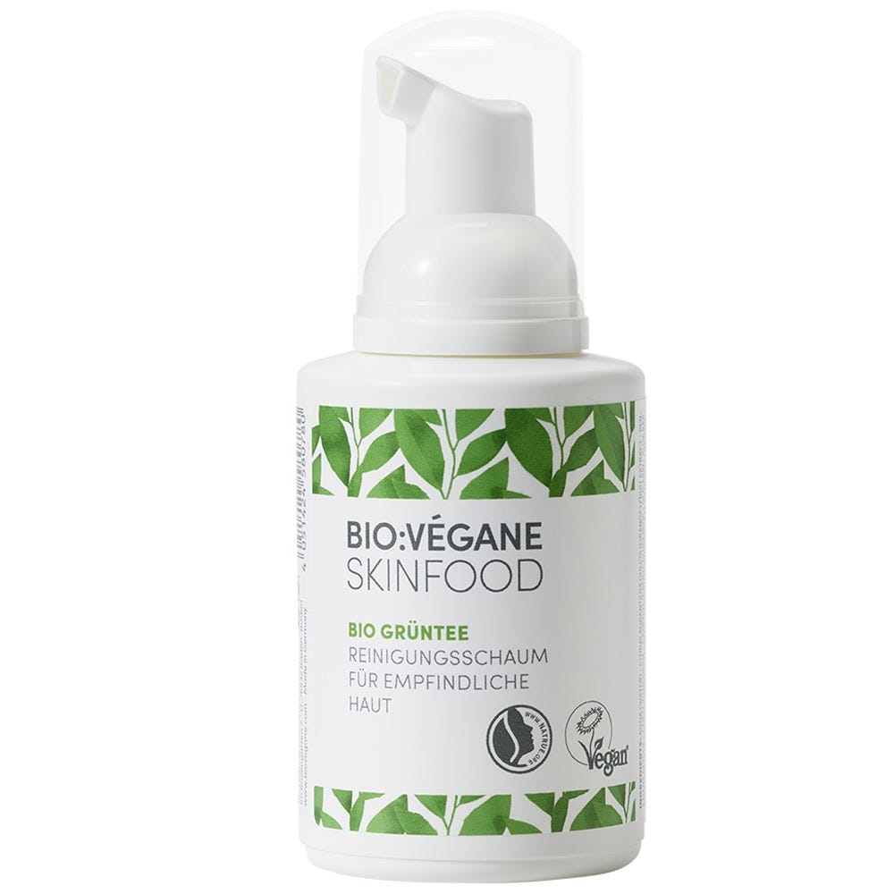 BIO:VÉGANE Bio Grüntee Reinigungsschaum 100 ml