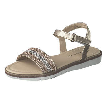 Claudia Ghizzani Sandale in gold