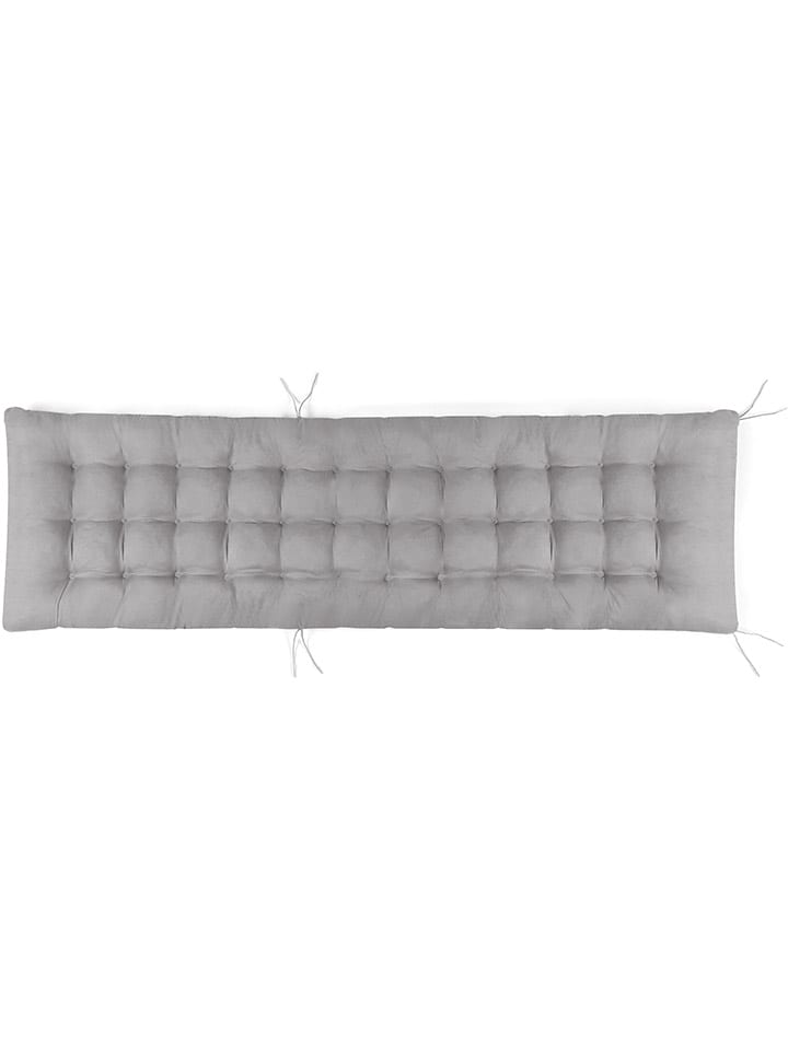 Inkazen 2er-Set: Liegestuhlauflagen in Grau - (L)180 x (B)52 cm günstig kaufen onesize