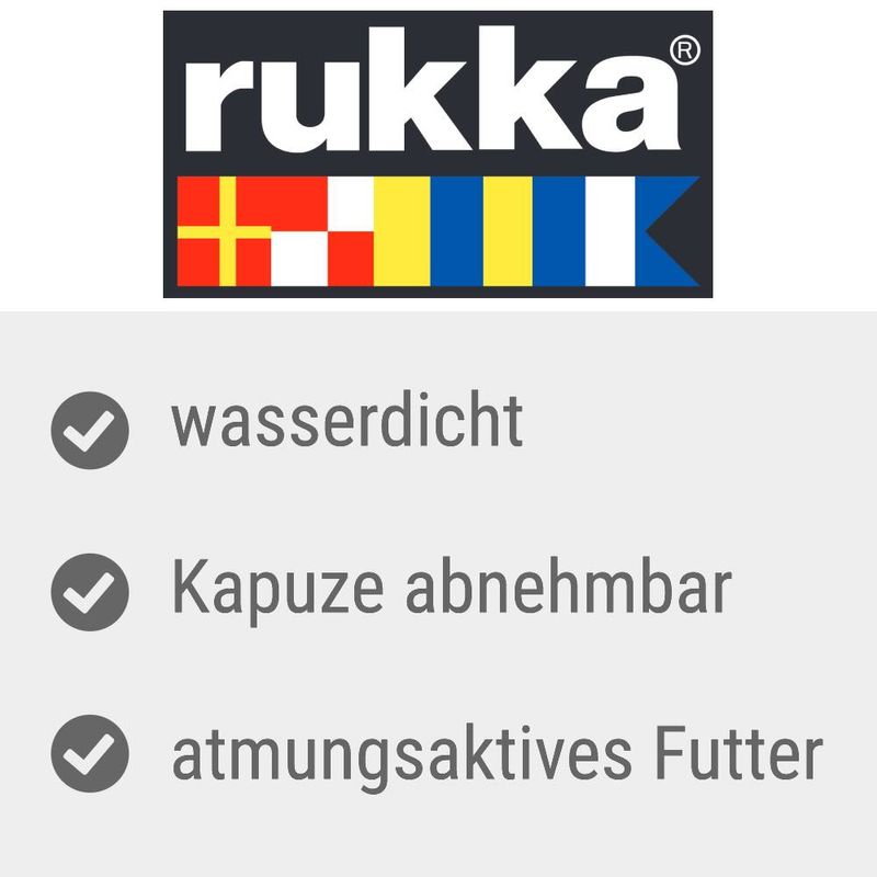 Rukka Streamy Eco Regenmantel, oliv zu TOP-Preisen