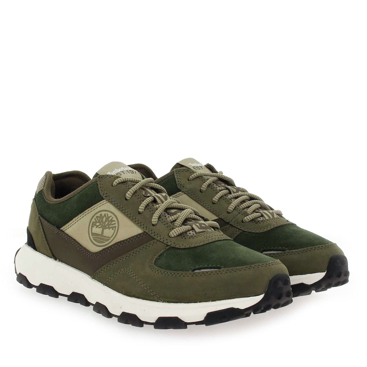 Timberland  WINSOR PARK OX - Kaki Marron