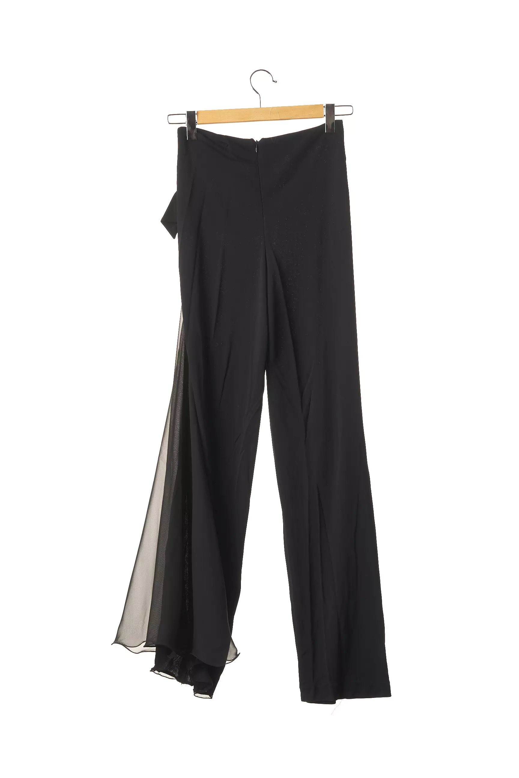 Jiki Pantalons Flare Femme couleur noir