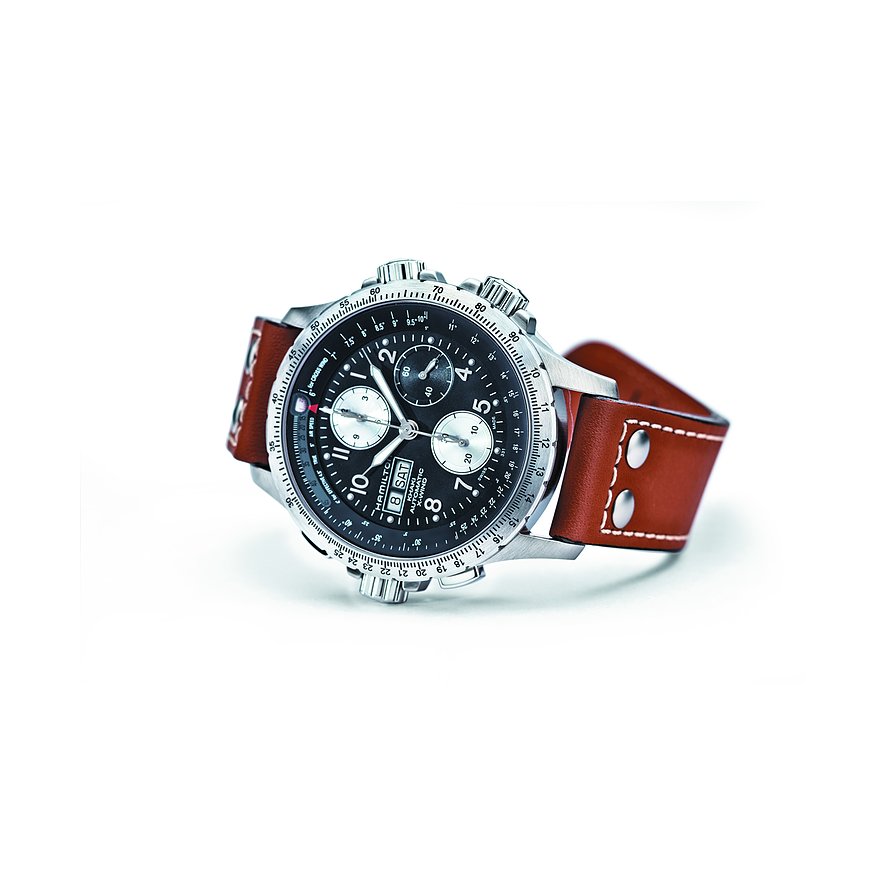 Hamilton Chronograph Khaki Aviation X-Wind Auto Chrono