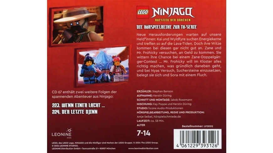 LEGO Ninjago (CD 67)