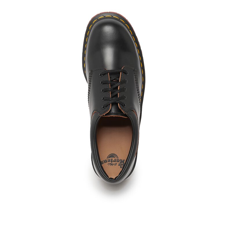 Dr. Martens 8053 5 Eye Shoe black vintage smooth