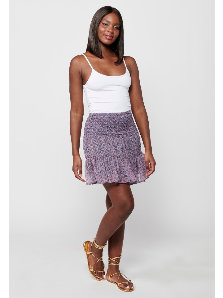 KOROSHI KURZER SKIRT in bunt günstig kaufen