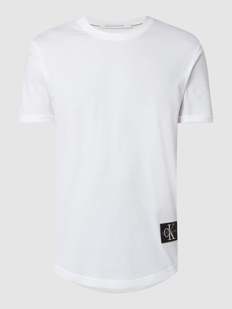 T-Shirt aus Bio-Baumwolle in weiss
