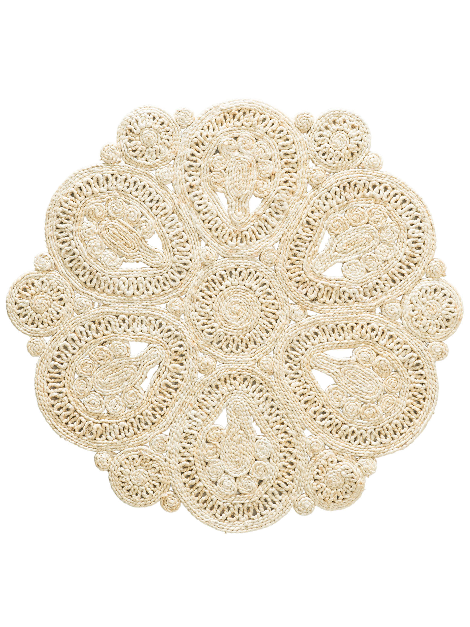 Perleta Jute-Teppich, Beach