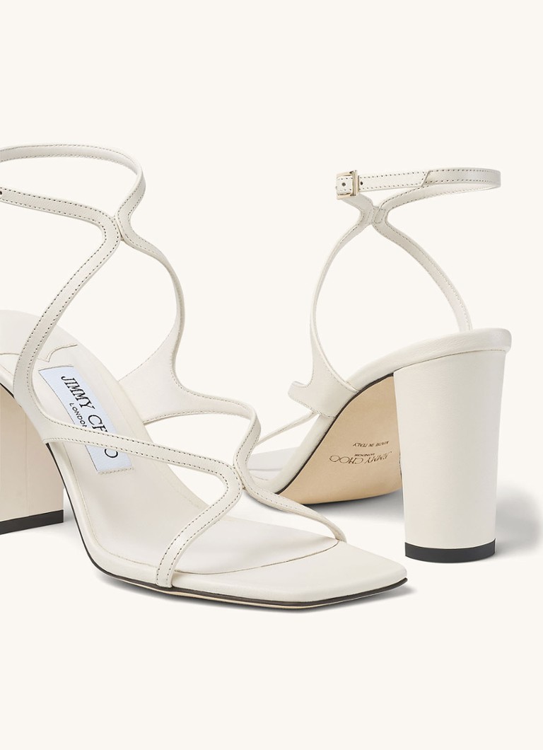 Jimmy Choo Sandalette Azie 85 en cuir d'agneau