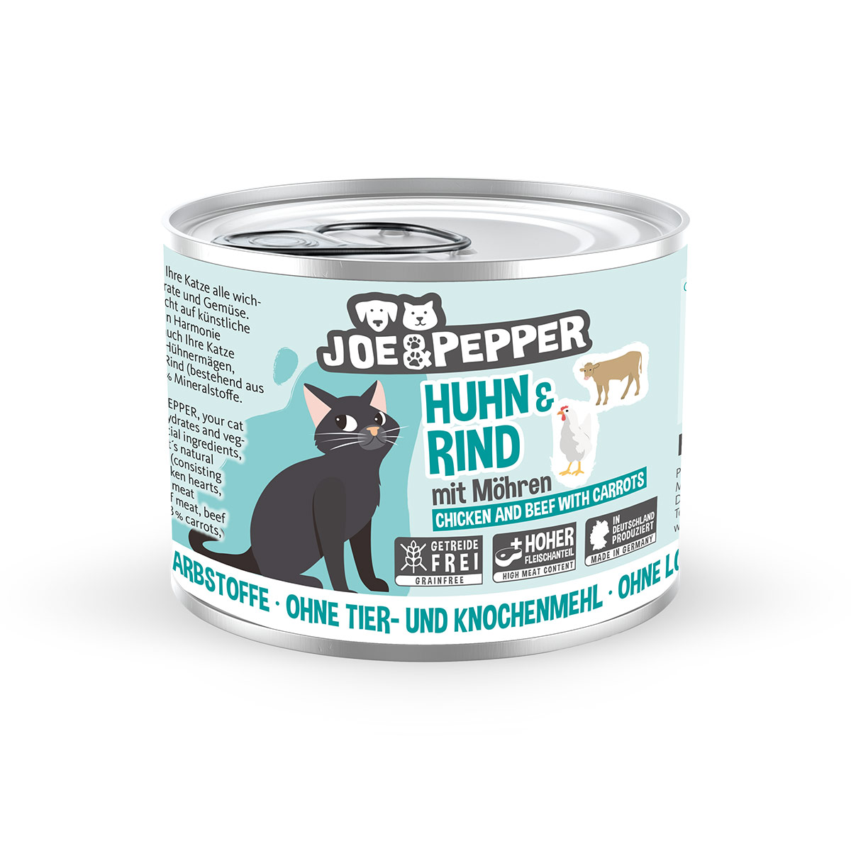 Joe & Pepper Cat Huhn & Rind mit Möhren kaufen bei ZooRoyal