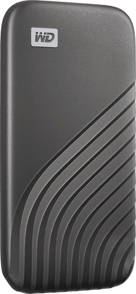WD My Passport™ SSD externe SSD (4 TB) 1050 MB/S Lesegeschwindigkeit, 1000 MB/S Schreibgeschwindigkeit