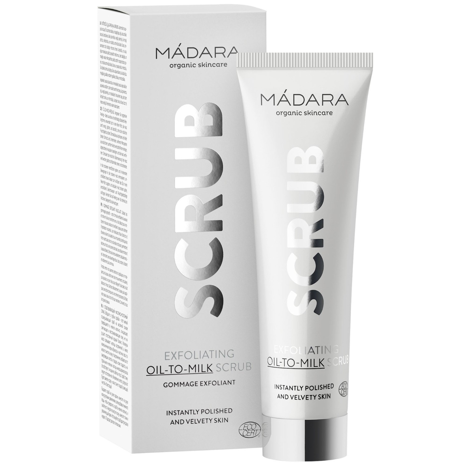 MÁDARA Peeling olejowo-mleczny